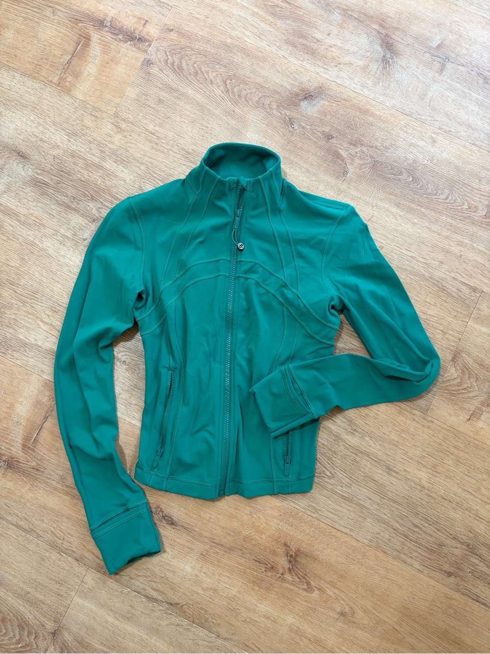lululemon athletica Green Zip-Up Define Jacket